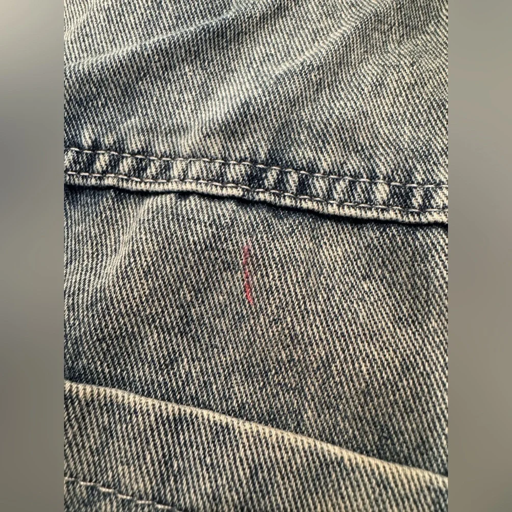 Girls Sequin Bear Oversized Jean Jacket